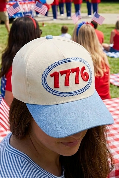 1776 Embroidered Hat