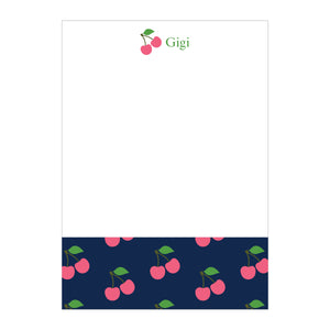 Cherry-O Large Notepad - Pink