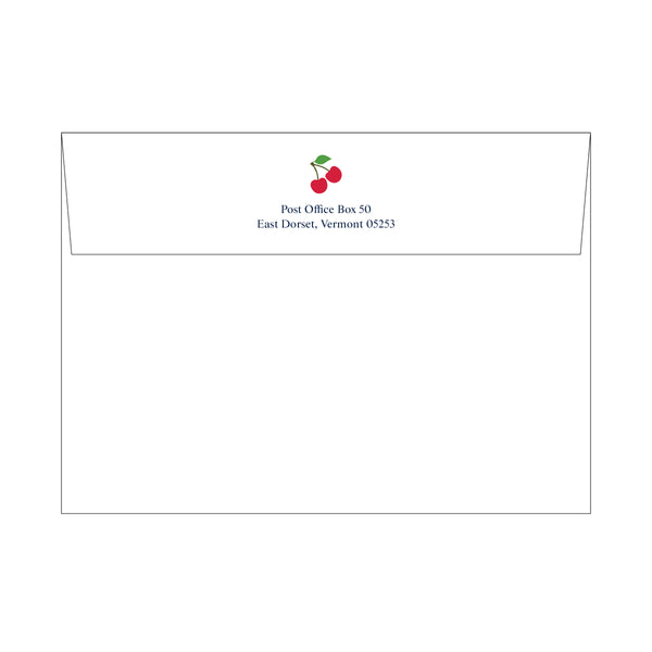 Cherry-O Large Card - White