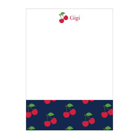 Cherry-O Large Notepad - Cerise
