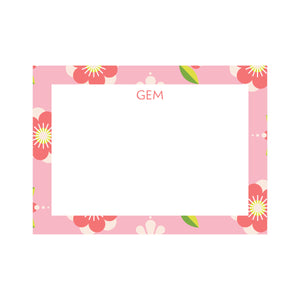 New Floral Large Card - Blossom
