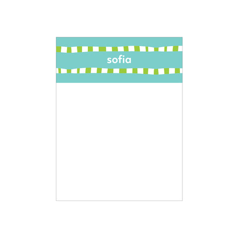 New Grid Small Notepad - Sky