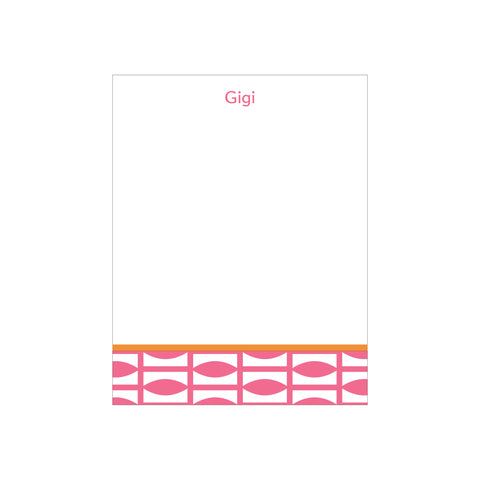 Paddle Small Notepad - Pink