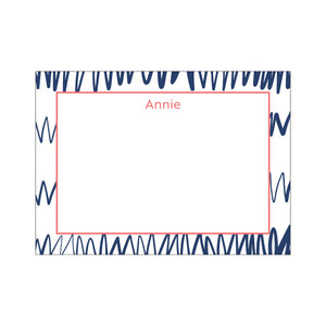 Spike Large Card - Navy