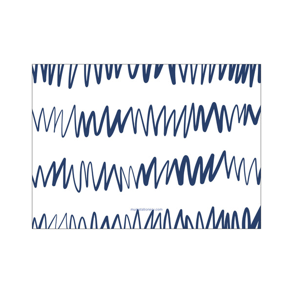 Spike Large Card - Navy