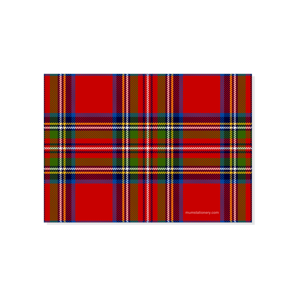 Holiday Tartan, Wide
