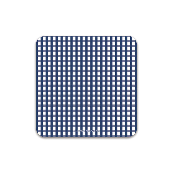 Block Coasters - Navy