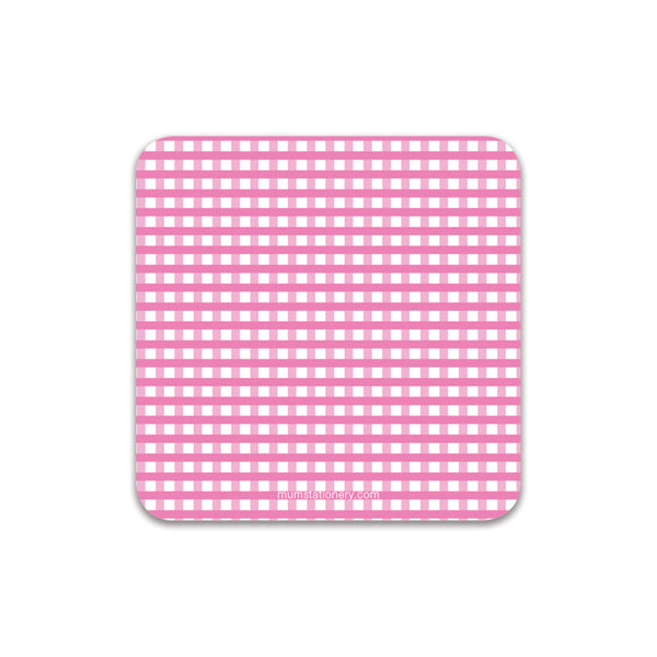 Circle 3 Coasters - Pink