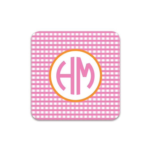 Circle 2 Coasters - Pink