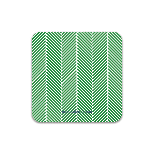 Herringbone Coasters - Kelly