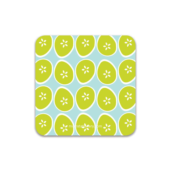 Limes Coasters - Aqua