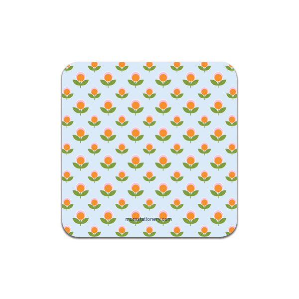 Poppy Coasters - Sky