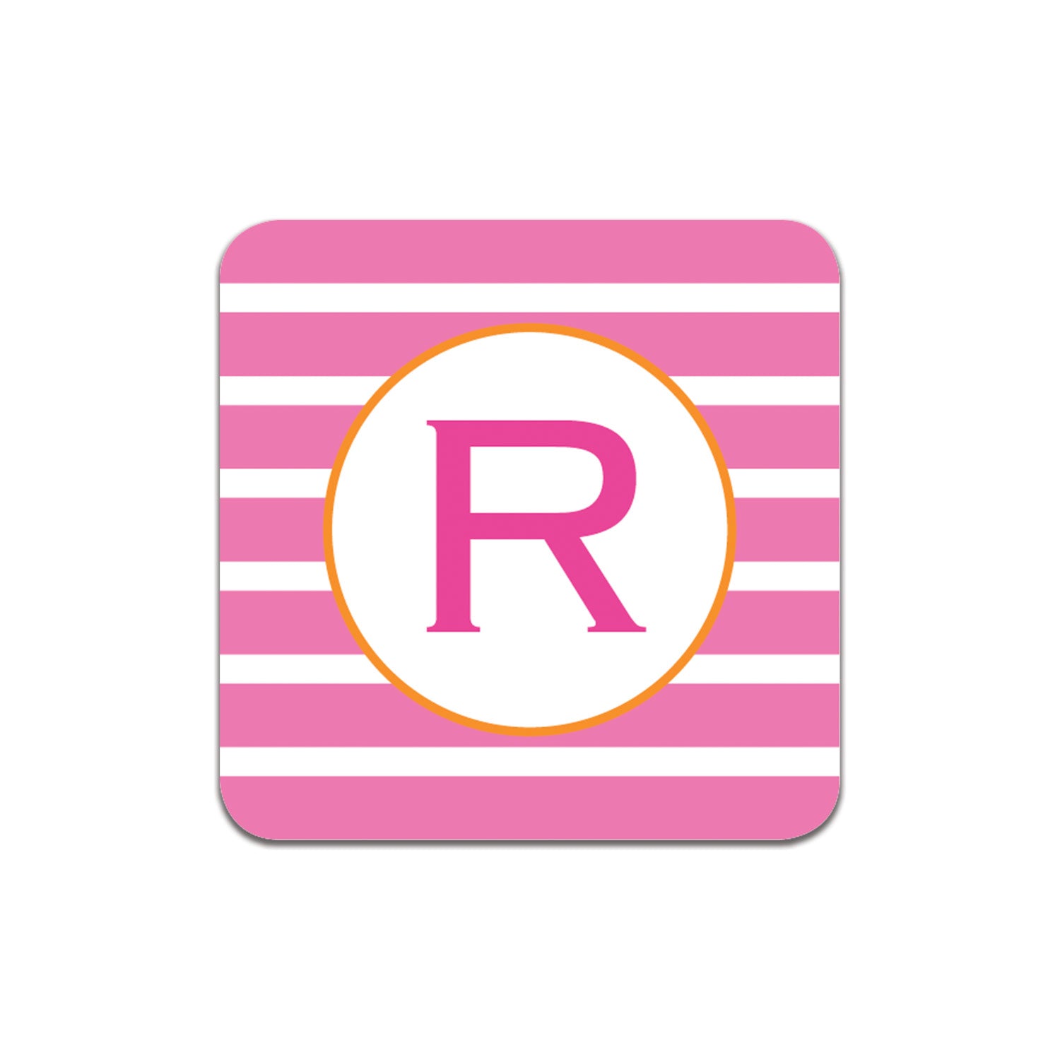 Rugby Coasters - Pink