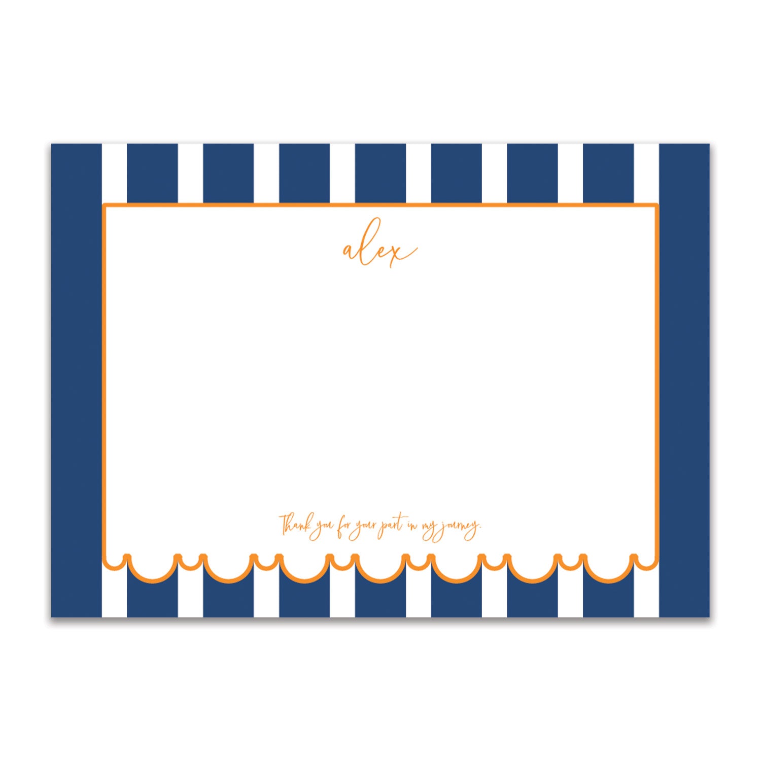 Awning Large Card - Navy