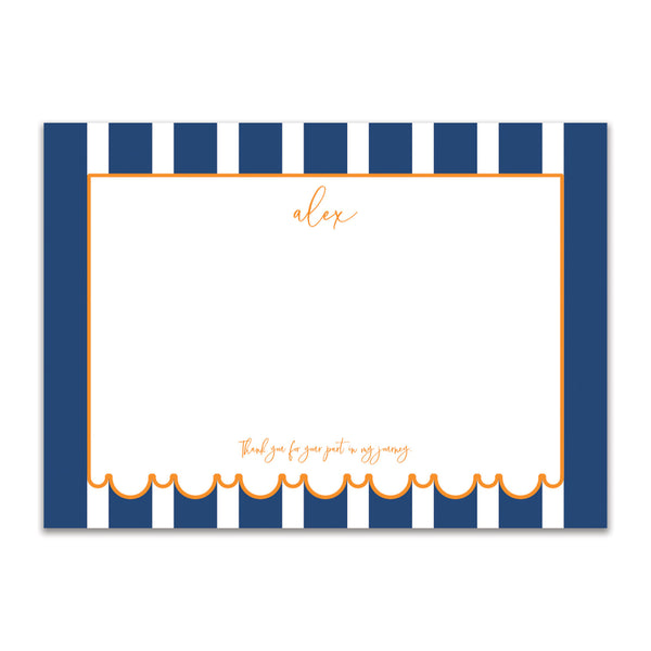 Awning Large Card - Navy