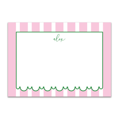 Awning Large Card - Pink