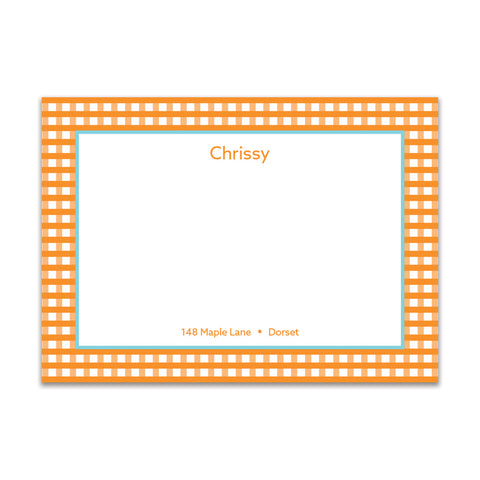 Check Please Large Card - Orange