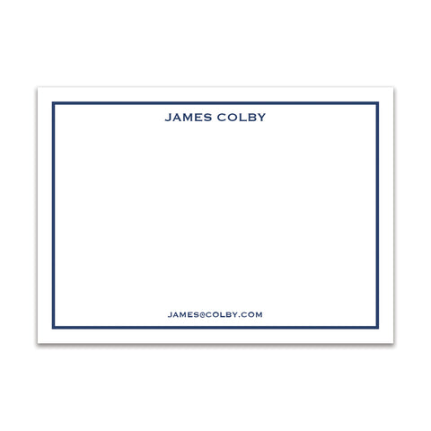 Classic Large Card - Navy