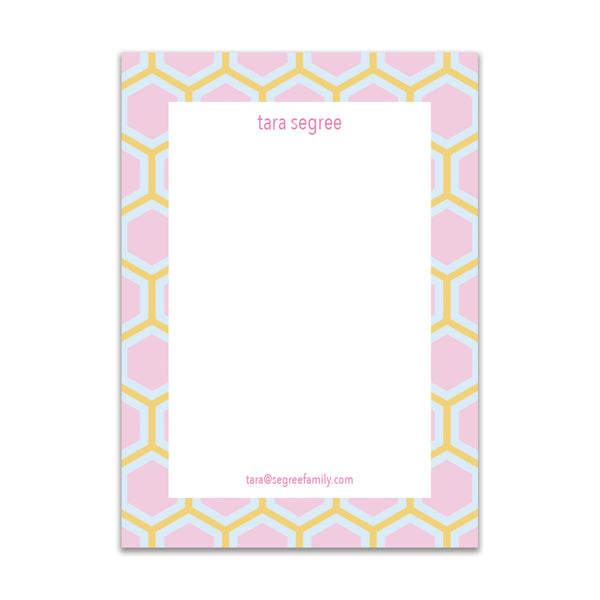 Honeycomb Large Card - Honey