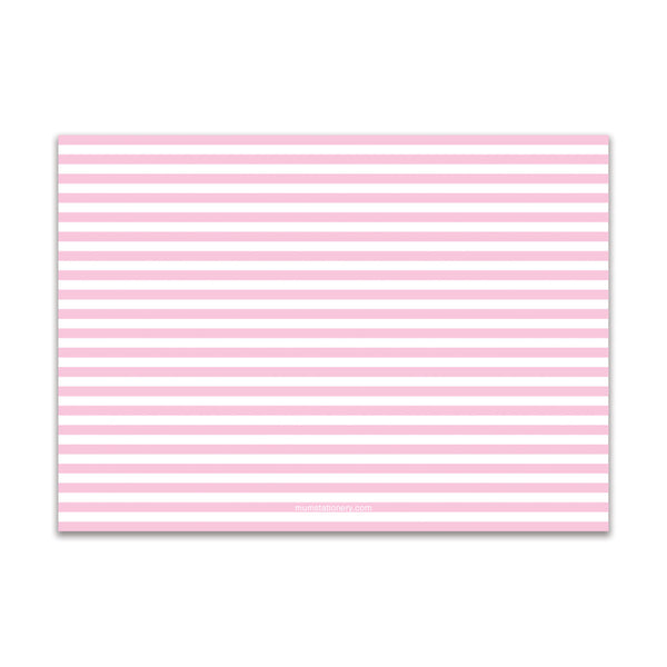 Initial Serif Large Card - Pink