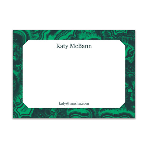 Malachite Large Card