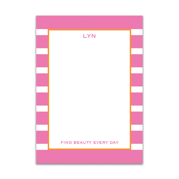 Rugby Large Card - Pink