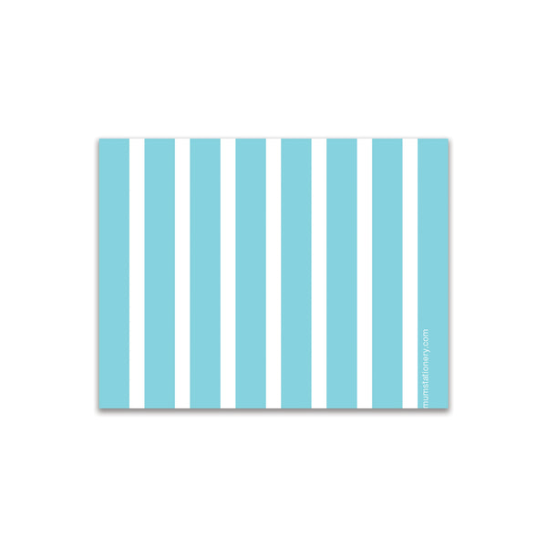 Awning Small Card - Aqua