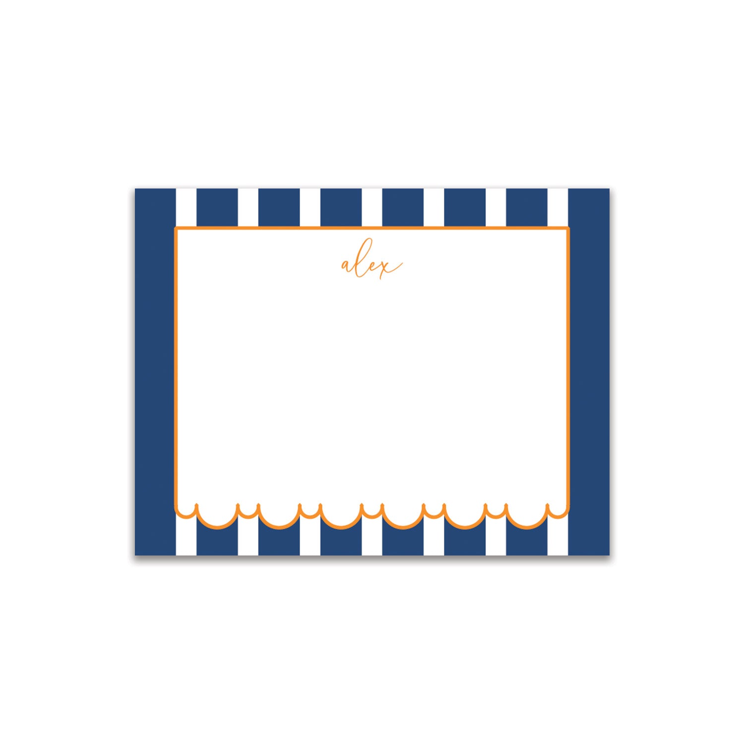 Awning Small Card - Navy