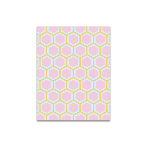 Honeycomb Small Card - Honey