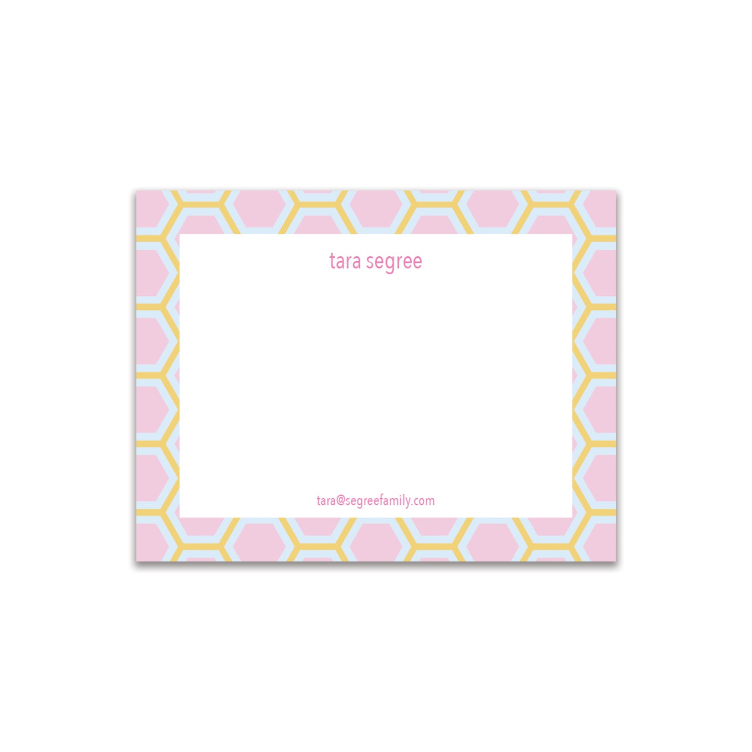 Honeycomb Small Card - Honey