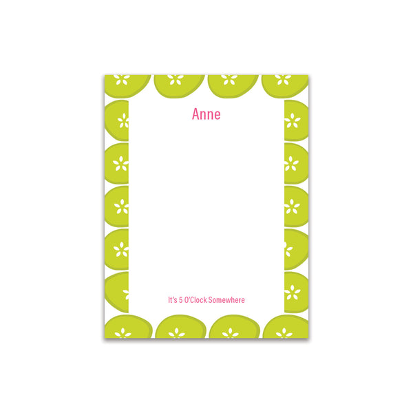 Limes Small Card - Pink