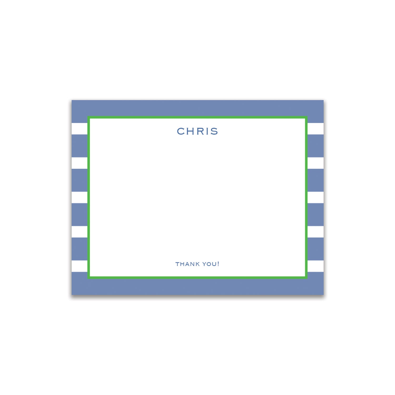 Rugby Small Card - Blue