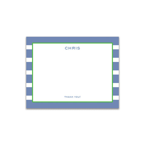 Rugby Small Card - Blue