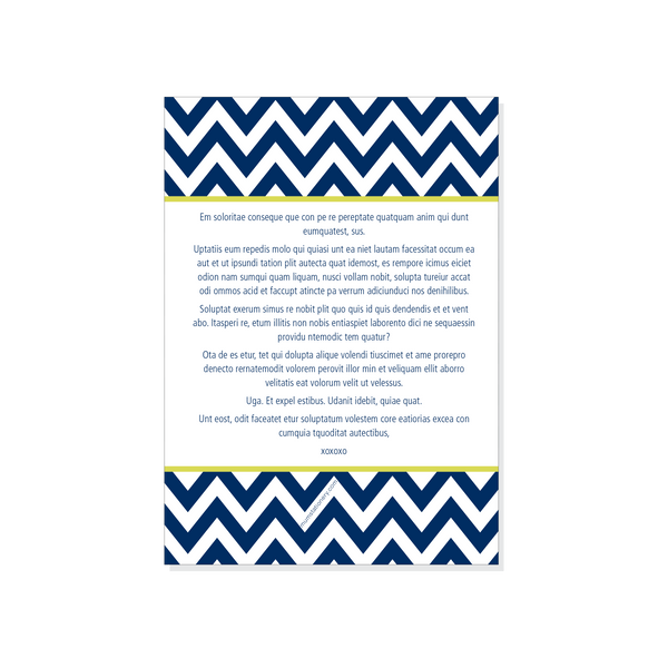 Navy Chevron