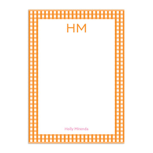 Block 2 Large Notepad - Orange