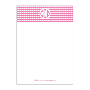 Circle 3 Large Notepad - Pink