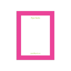 Simple Sans Small Notepad - Pink