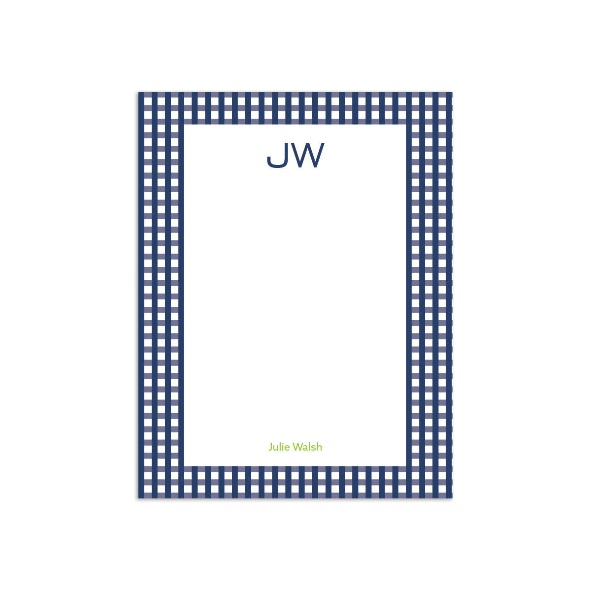 Block 2 Small Notepad - Navy