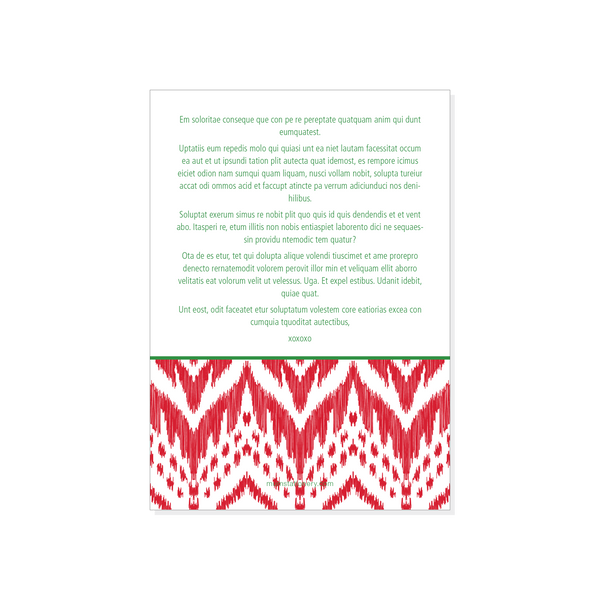 Ikat, Red