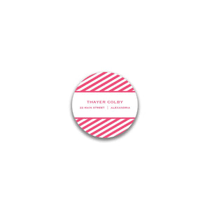 Classic Round Sticker - Berry