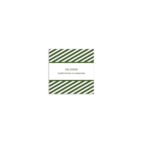 Classic Square Sticker - Forest