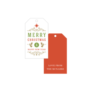 Scroll Gift Tag