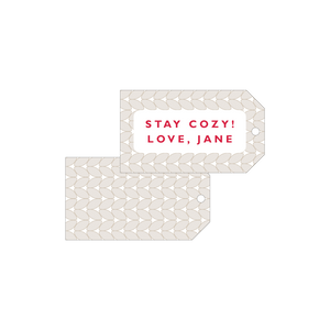 Cozy Gift Tag