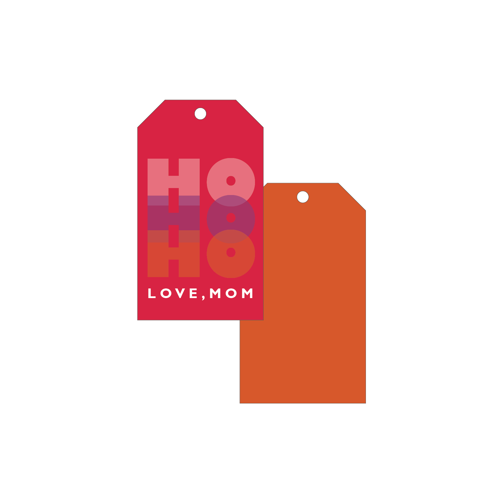 HoHoHo Gift Tag